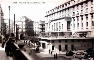Alger - Hotel Aletti et Bureaux Air France - 1950